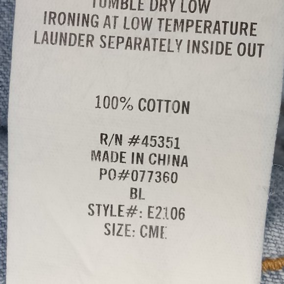 Curtain Call Costumes Novelty Patch Overalls Size CME (Child Medium) - Picture 13 of 14